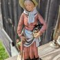 Vintage Homco Elderly Women 10" Ceramic Figurine