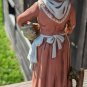 Vintage Homco Elderly Women 10" Ceramic Figurine
