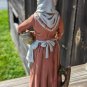 Vintage Homco Elderly Women 10" Ceramic Figurine
