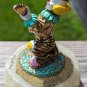 Ron Lee 1995 Rock-A-Billy Clown Playing Electric Guitar #CCG9 Sculpture Figurine