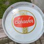 SCHAEFER BEER TRAY DRINK METAL OLD BREWERY VINTAGE BAR TAVERN PUB BROOKLYN N.Y