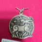 Vintage Marked Sterling Silver Celtic Birth Charm Pendant