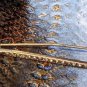 Vintage Sterling Silver & Rhinestone Pin Bar Long Narrow Elegant
