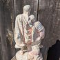 Native American Couple Ceramic Figure
