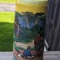 Starting Out Currier & Ives Ceramics Yellow Tall Beer Mug