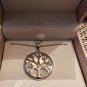 Contessa Di Capri Sterling Silver Over Mother Of Pearl Tree Of Life Pendant