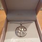 Contessa Di Capri Sterling Silver Over Mother Of Pearl Tree Of Life Pendant