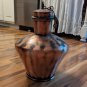 Vintage Large 10" Diameter 13" Tall Copper Brass Jug