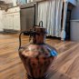 Vintage Large 10" Diameter 13" Tall Copper Brass Jug