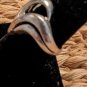 925 Italy Sterling Silver Large Swirl Ring Size 6