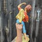 Vintage Atlantic Mold #673 Cherry Picking Boy Ceramic Home Decor 15" Tall