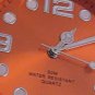 Sempre 36 Krippl Orange Dial Silicone Rubber Strap Quartz Watch AU3-CO-4005