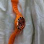 Sempre 36 Krippl Orange Dial Silicone Rubber Strap Quartz Watch AU3-CO-4005