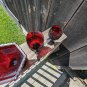 Three Avon Ruby Red Glass Ware Lot
