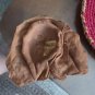 Hatian Leather Hide Woman's Face Art Mask hand made Caribbean beautifully rare