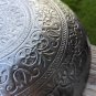 Topkapi Silver ,purple, Turkish Art Glass Bowl 13.50" Diameter