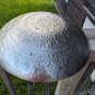Topkapi Silver ,purple, Turkish Art Glass Bowl 13.50" Diameter