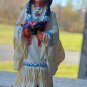 Native American Girl Ceramic Figurine