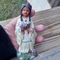 Native American Girl Ceramic Figurine