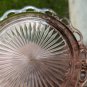 Vintage 1930's Anchor Hocking Old Colony Open Lace Pink Depression Glass Bowl