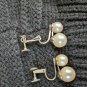 Vintage Faux Pearl Earrings