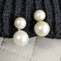Vintage Faux Pearl Earrings