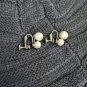 Vintage Faux Pearl Earrings