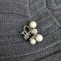 Vintage Faux Pearl Earrings