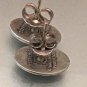 Vintage Disney Productions Sterling Silver Rare Older Mickey Mouse Earrings
