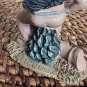 NOS Vintage Polyresin IAC 1998 Native American Indian with Bald Eagle Figurine