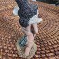 NOS Vintage Polyresin IAC 1998 Native American Indian with Bald Eagle Figurine