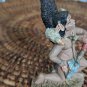 NOS Vintage Polyresin IAC 1998 Native American Indian with Bald Eagle Figurine