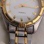 Fossil Special Edition Mens Watch SE 1022 Round Case 35 mm Two Tone Case/Band D3