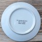 Samseo Design Live Like Heaven Begins Tommorrow Plate Decorative 4.5" Flowers