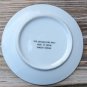 Samseo Design Live Like Heaven Begins Tommorrow Plate Decorative 4.5" Flowers
