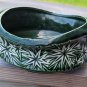 Vintage MCP 1968 USA 12 McCoy Planter Atomic Starburst Planter Green White RARE