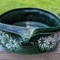 Vintage MCP 1968 USA 12 McCoy Planter Atomic Starburst Planter Green White RARE