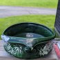 Vintage MCP 1968 USA 12 McCoy Planter Atomic Starburst Planter Green White RARE