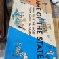 Vintage 1954 Milton Bradley Game of States Board Game COMPLETE Made In USA