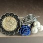 Bracelet Grace 1 Corinthians 15:10 Silver Tone Faux Pearls Multi Media