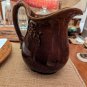 Brown Glazed Pottery Pitcher