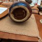 Brown Glazed Pottery Pitcher