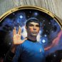 Hamilton Collection Spock Star Trek 25th Anniversary Plate No 1337A