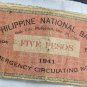 WW2 US Philippines 5 Pesos PNB ILOILO C/S ALUBJIB, Misamis Or Emergency Note