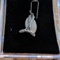 Sterling Silver 2 Hockey Sticks And A Puck Pendant