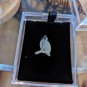 Sterling Silver 2 Hockey Sticks And A Puck Pendant