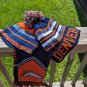Denver Broncos NFL Fans Two Hats And A Scarf