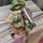 Vintage Fiddle Playing Sitting Frog