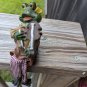 Vintage Fiddle Playing Sitting Frog