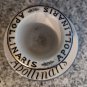 Vintage Apollinaris Match Holder/Stricker Dark Navy And White Burslem England